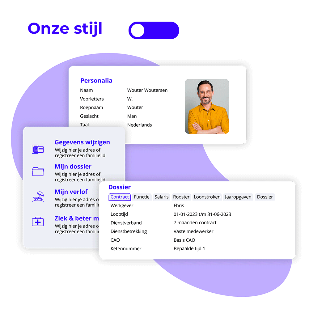 HR software in eigen huissstijl